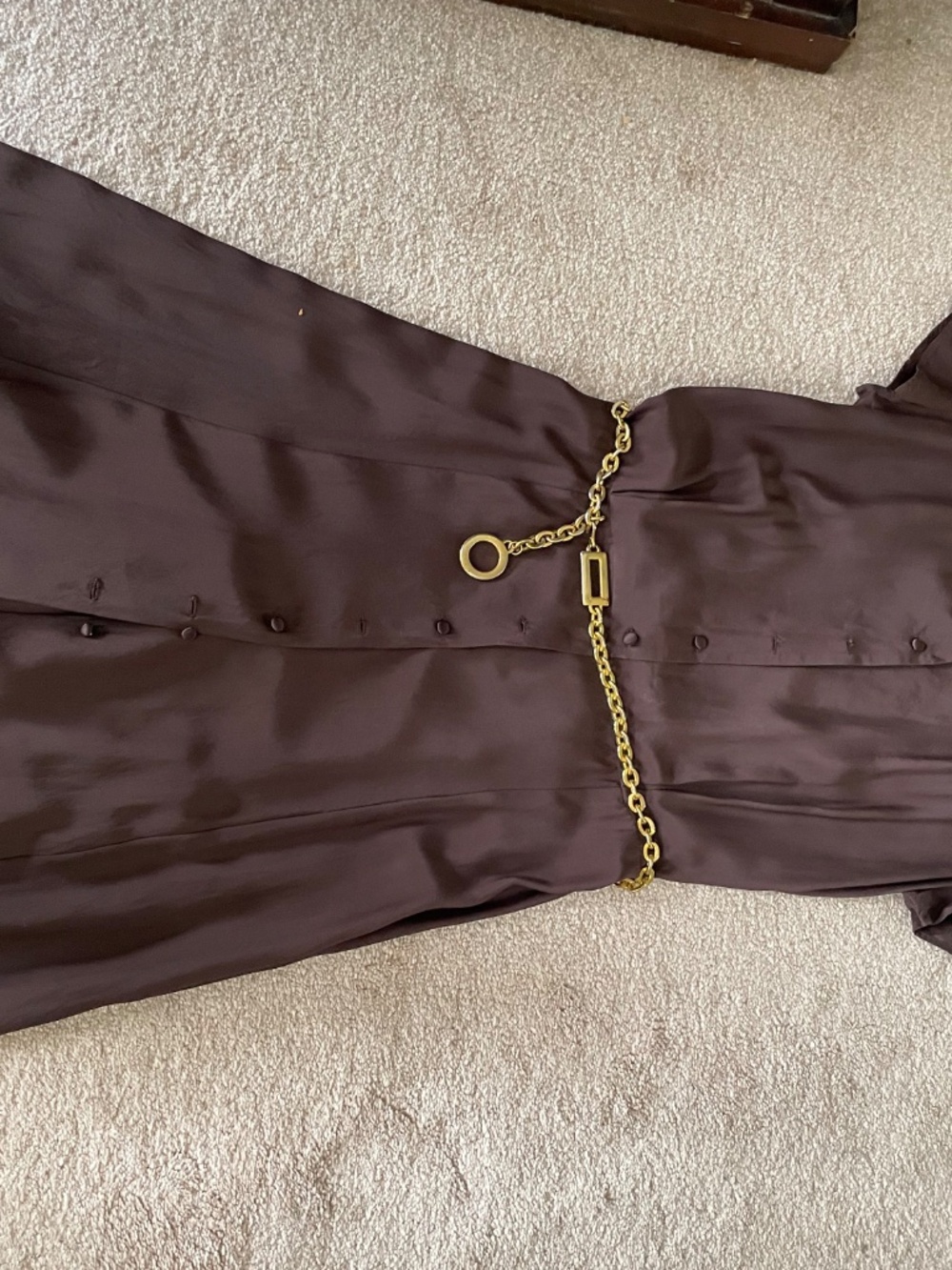 flattering tailored silk dress